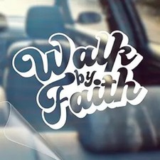 Christian Jesus Cross Car Vinyl Decal Bumper Stiker for Car, Wall, Window Vehi