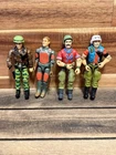 Vintage GI Joe & 90s Military Action Figure Lot 3.75” Hasbro & Similar