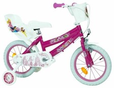 Huffy Disney Princess 14" Kids Bike Girls Bicycle Stabilisers Calliper Brakes 3+