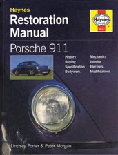 PORSCHE 911,SC,T,L,S,CARERRA,RS,TURBO HAYNES RESTORATION MANUAL 1963-1988