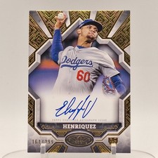 Edgardo Henriquez RC Break Out Auto On-Card /299 2025 Topps Tier One Dodgers