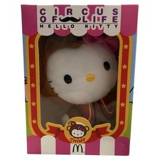 OPEN BOX 2014 McDonald's Malaysia 6" Circus Of Life Hello Kitty Chimp