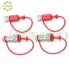 1/4" NPT ISO 5675 Ag Hydraulic Quick Connect Pioneer Style Coupler, 2 Sets