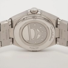 Omega Constellation SS SS QZ Violet dial 2 Extra Links 131.10.28.60.60.002 6