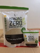 Luxeslim Konjac Zero Shirataki Dry Rice 2x500grams