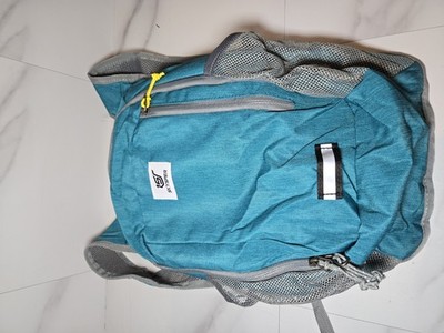 Skysper Wandern Radfahren Türkis Blau & Grau Tagesrucksack 15L Blau Tasche Neu ohne Etikett
