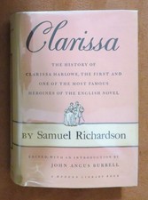modern library clarissa by richardson hardcover w/jacket #10