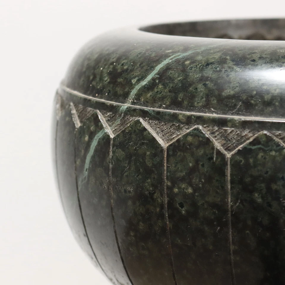 Columnas Antiguas Art Deco Mármol Verde Italia Siglo XX Originales Foto 4 de 4