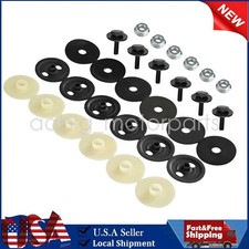 6pc Doorrear Quarter Window Regulator Side Glass Bolt Washer Steel Nut For Gm 6pc Doorrear Quarter Window Regulator Side Glass Bolt Washer Steel Nut For Gm