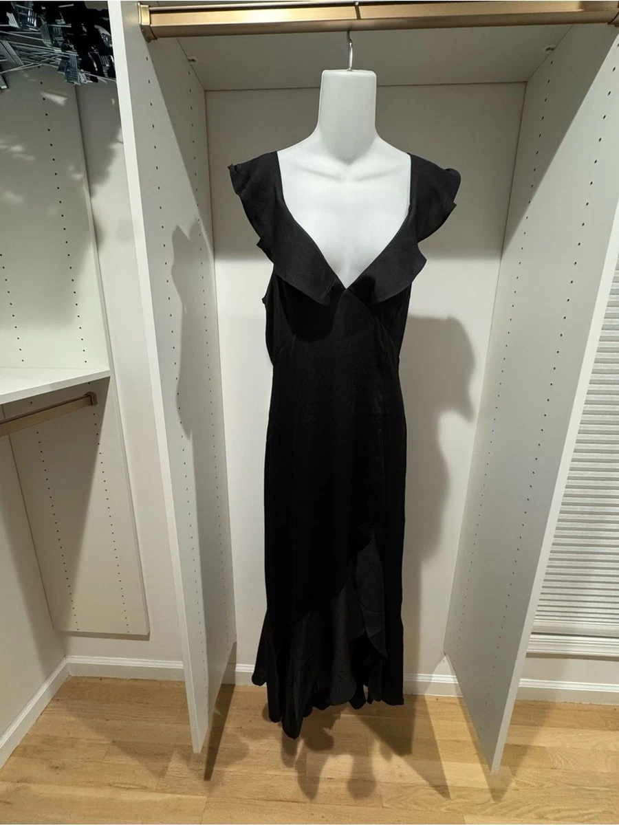 express black ruffle dress Dresses for Women for sale Size:CA 16 Sexy Dress for Women Black Shoes with Pink Perfect for garden parties