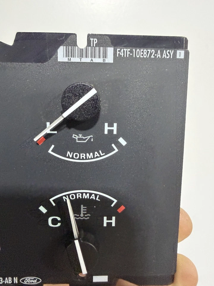 Ford F150 F250 F350 Bronco 1994-1995 temperatura de refrigerante de presión de aceite F4TF-10E853-AB N Foto 4 de 4