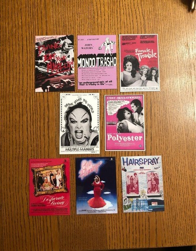 John Waters fridge magnets  Movie poster art