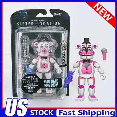 Sister Location Five Nights At Freddy Funtime Freddy 5'' Action Figure Toy US