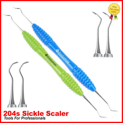 Sickle Scaler 204S Dental Hand Instruments Pro Periodontal Pick Hygiene Tool