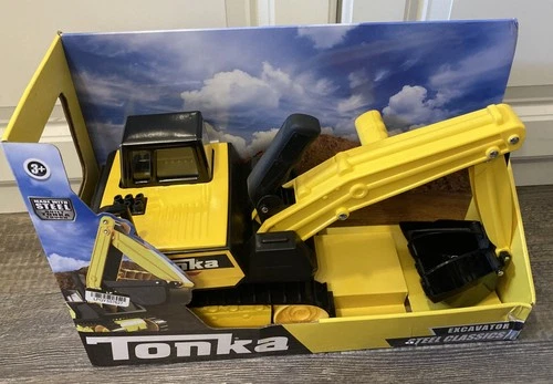 Tonka Steel Classics Excavator - Yellow - Brand New!