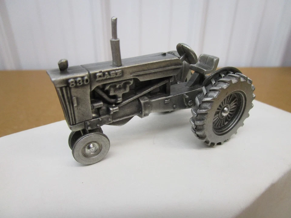 Case 830 PEWTER tractor SPEC-CAST 1/43 metal diecast toy Case IH box B9Z - Image 3 of 4