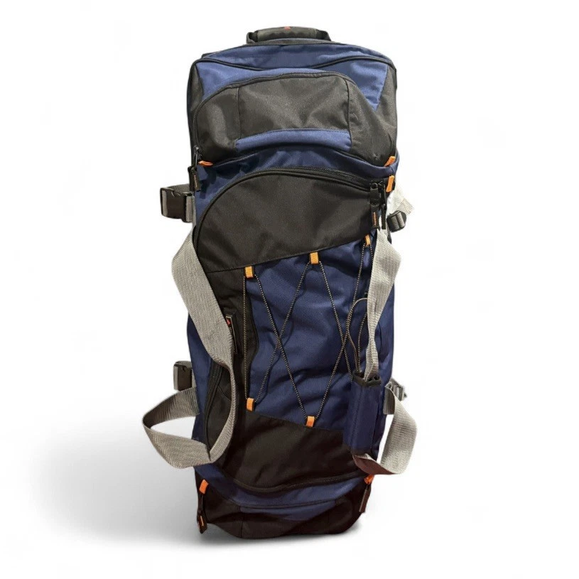 High Sierra 36.5" Rolling Wheeled Backpack Blue X-large Duffle Bag Luggage - Image 3 of 4
