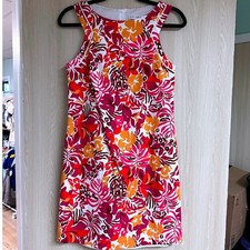 Trina Turk Floral Print Sleeveless Sheath Dress Size 2