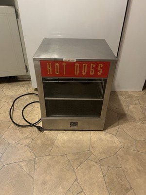 Vintage APW Wyott Mr Frank Hotdog Steamer Cooker Bun Commercial Concession Works