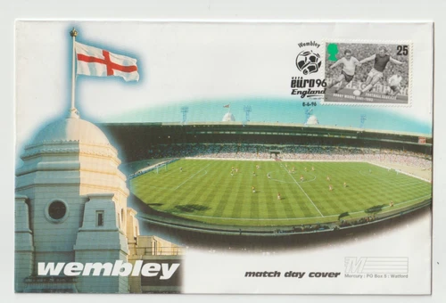 8/6/1996 UK GB Cover - UEFA Euro '96 England - Wembley