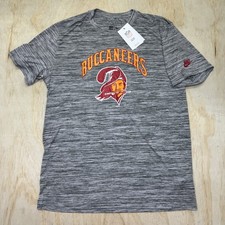 NEW Tampa Bay Buccaneers Nike Sideline Velocity Mens Dri Fit Shirt Throwback LG