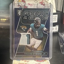 2024 Panini Totally Certified - Fabric of the Game Travis Etienne #FG-TEJ /75