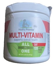 Healthy Promise Multi-Vitamins For Cats Savory Chicken 120 Count Savory Chews