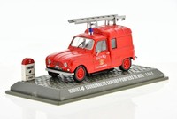 Renault 4 Fourgonnette Fire De Nice 1965 1/43 Universal Hobbies