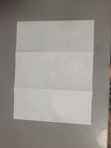Archibald MaCliesh - signierter typisierter Brief - Die alten Männer im Blattrauch - Bild 3 von 3