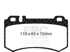For 2003-2006 Mercedes CL55 AMG Brake Pad Set Rear EBC 46678FXNJ 2004 2005