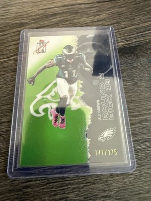 2025 Topps Signature Class A.J. BROWN #93 Lime Green Refractor /175 Eagles