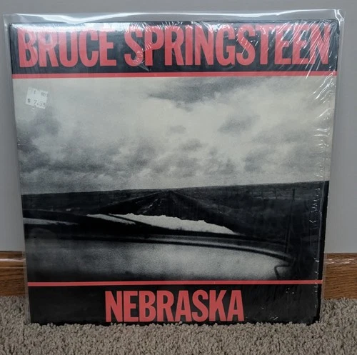 Bruce Springsteen - Nebraska Vinyl LP -  1982 Reissue Columbia QC-38358