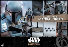 Hot Toys Star Wars Death Watch Mandalorian TMS026 1 6 Figure BRAND NEW & SEALED