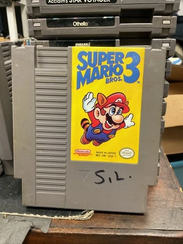 NES Super Mario Bros 3 OG Nintendo Game Vintage Used III Cart Only