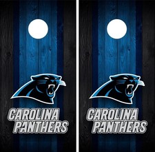 Carolina Panthers Cornhole Wrap Skin Decal Football Sports Board Sticker JC55