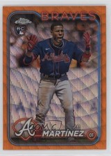 2024 Chrome Orange Wave Refractor 23/25 Julio Pablo Martinez JP Martínez 1yj