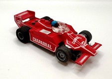 TYCO Fl Indy Red White 2 Chaparral 440-X2 Slot Car Very Rare TESTED