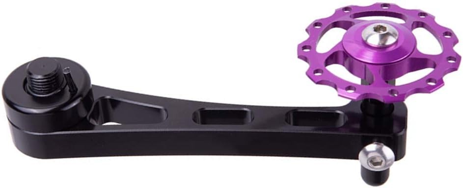 JIANWEI Bike Chain Tensioner, Guide Protector, Aluminum Black 