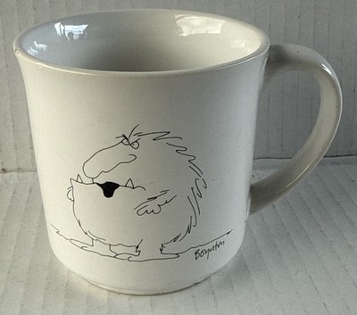 Coffee Cup Mug Boynton Monster No More Mr Nice Guy Recycled Paper Vintage