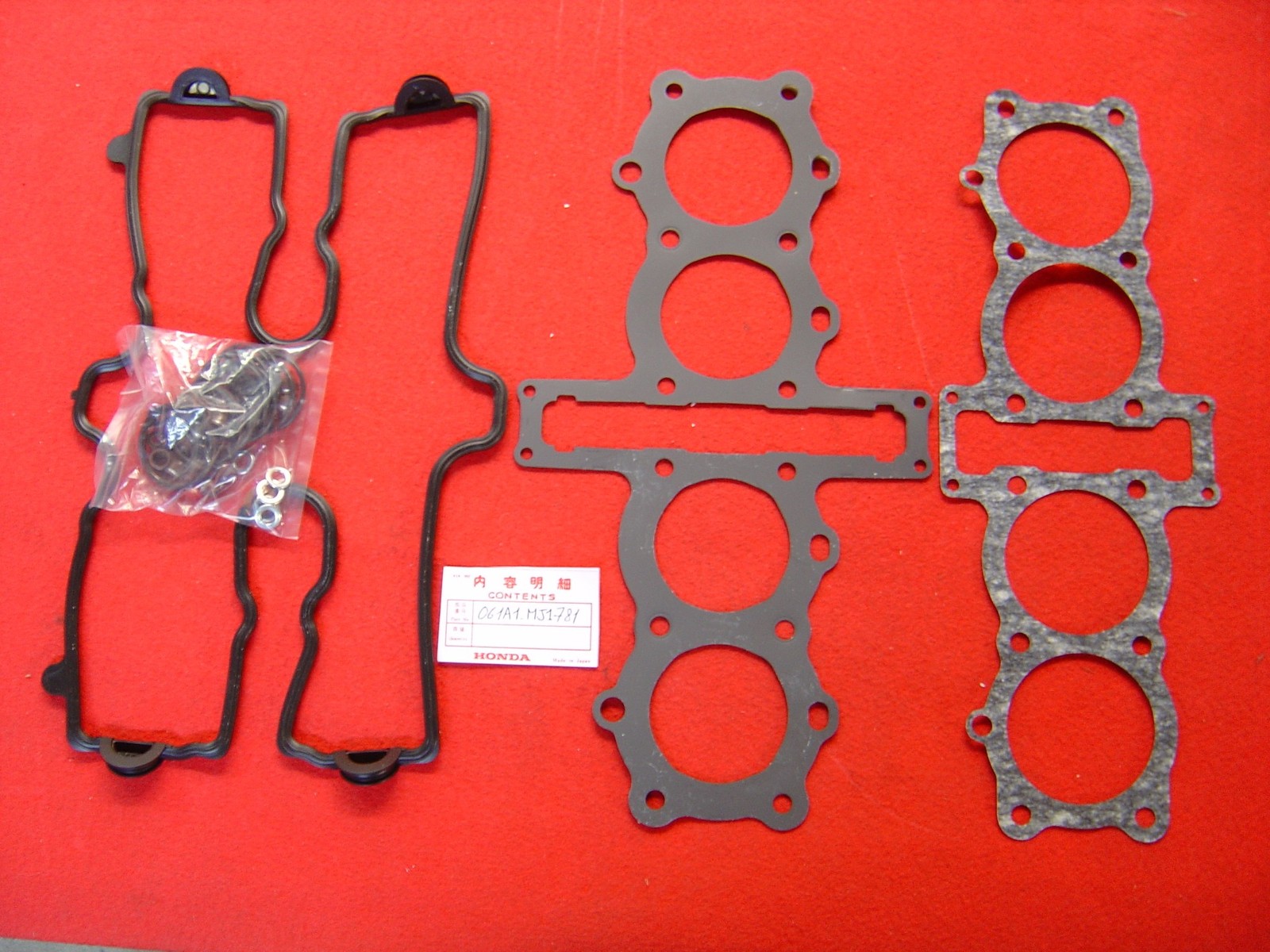 Joints haut moteur CBX750F2G pochette de remplacement 061A1MJ1T81 pour moto Honda