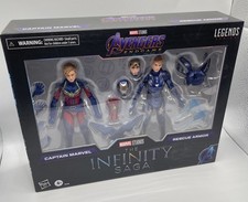 Marvel Legends Captain Marvel and Rescue Armor 2-Pack Endgame Infinity Saga NEW