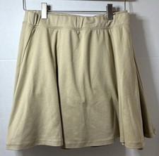 LOT of 2 Girls Beige School Uniform Skirt Skort XXL 16   The Children  s Place