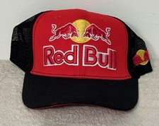 Red Bull Unisex Multicolor Racing Adjustable Truckers Hat Brand New 