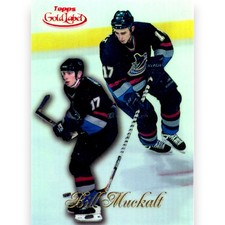1998-99 TOPPS GOLD LABEL CLASS 2 RED #73 BILL MUCKALT /50 VANCOUVER NM/MINT