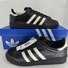 Adidas Jabbar Half Shell OG Negro Blanco Dorado KI8523 Hombres 5.5 Mujeres 6.5 NUEVO