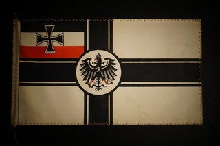 WK1 Tischfahne Kaiserliche Marine beidseitig kein UV Leuchten