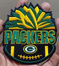 Green Bay Packers NFL Team Logo Iron On Patch - Sew Patch - Embroidered Patch