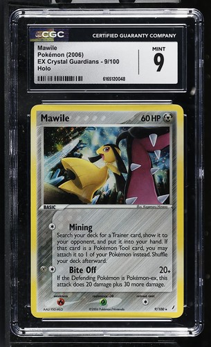 Mawile graded CGC 9 for sale on eBay