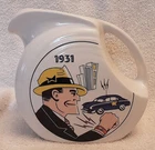 Vintage Fiesta Dick Tracy 1931 Limited Edition pitcher,  1999 by HLCCA No Box