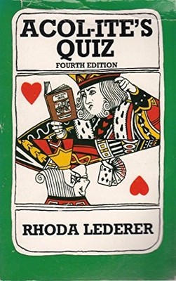 Acol-ite's Quiz by Lederer, Rhoda Paperback / softback Book The Fast Free